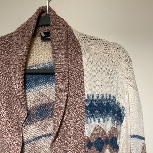 Sparkle & Fade geometric pattern cardigan - Picture 6 of 10